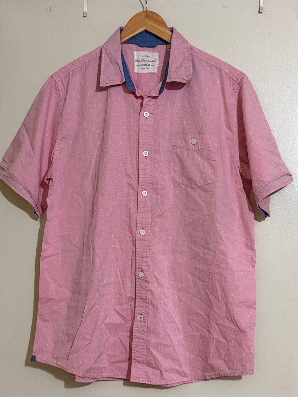 Weatherproof vintage shorts sleeve shirt